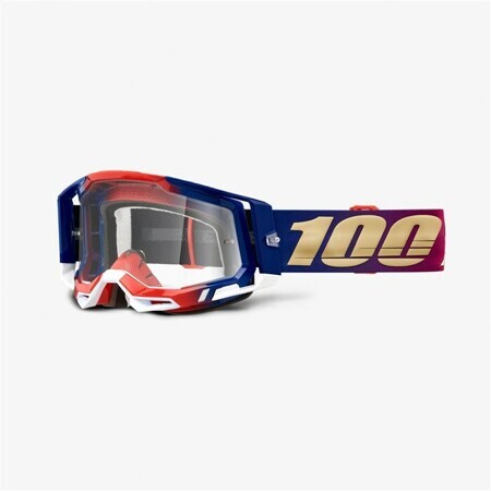 Очки 100% Racecraft 2 Goggle United / Clear Lens