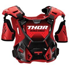 Детская защита тела Thor Guardian S20Y черно-красная 2XS-XS