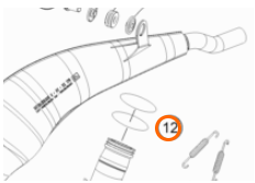 0770380030 - Кольцо уплотнительное резонатора O-ring 38x3mm KTM SX85 2003-/ SX125 2016-/ original