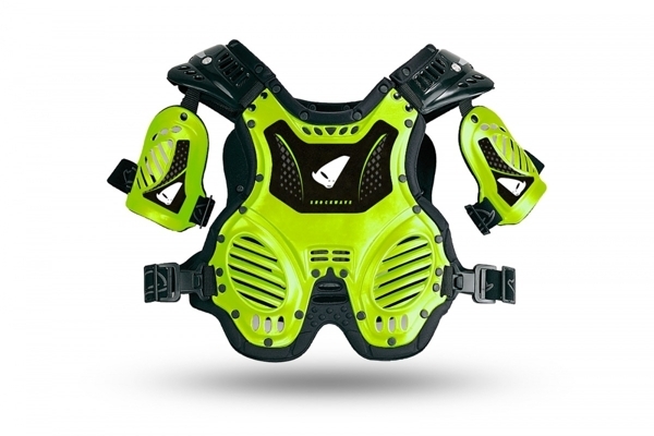 Защита тела детская UFO SHOCKWAVE CHEST PROTECTOR Neon Yellow